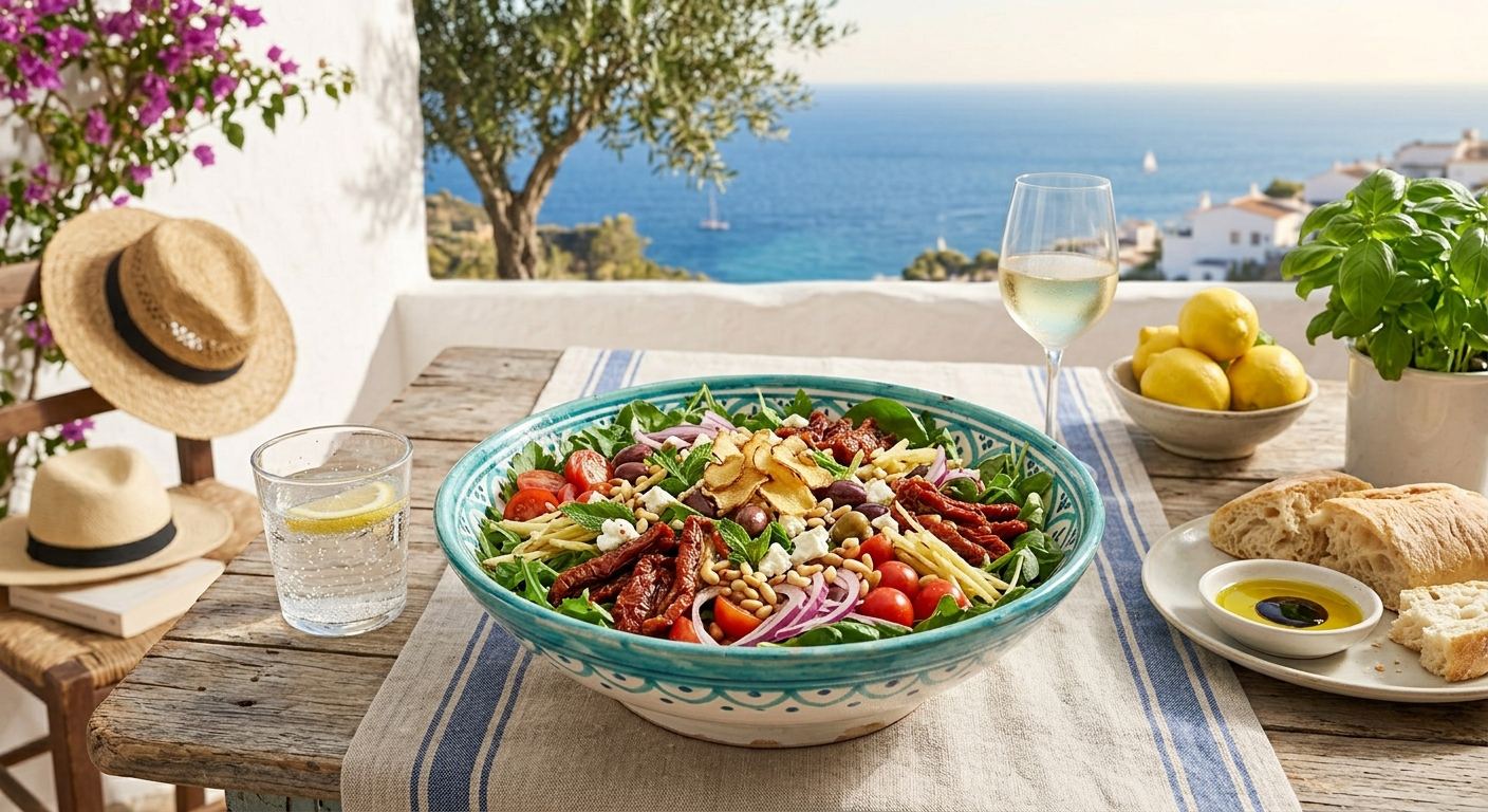Salade de tomates séchées au gingembre