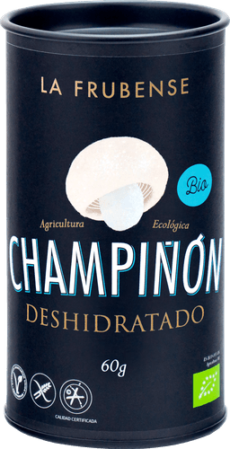 Bocal de champignon déshydraté La Frubense